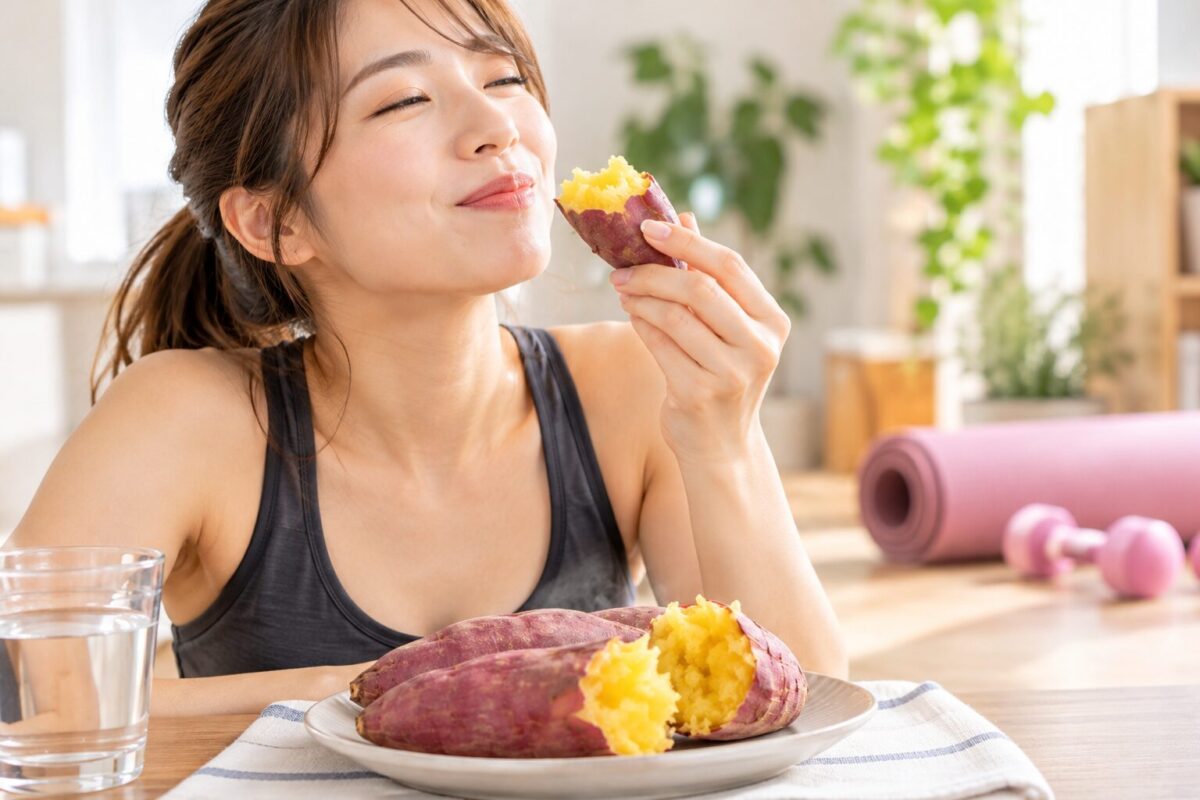 ダイエット中のサツマイモ