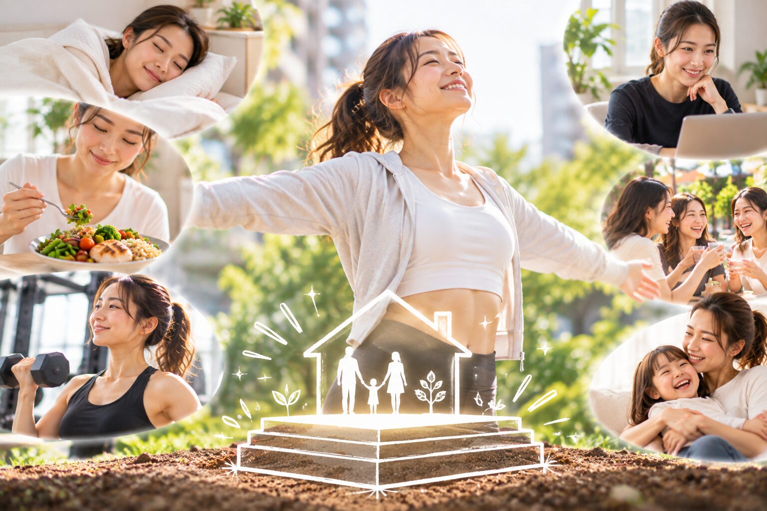 ダイエットは健康で幸せの土台