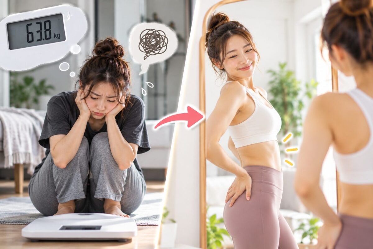 ダイエットは結果より過程